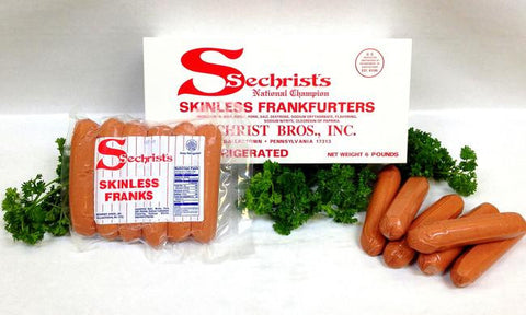 5 lbs. Skinless Hot Dogs